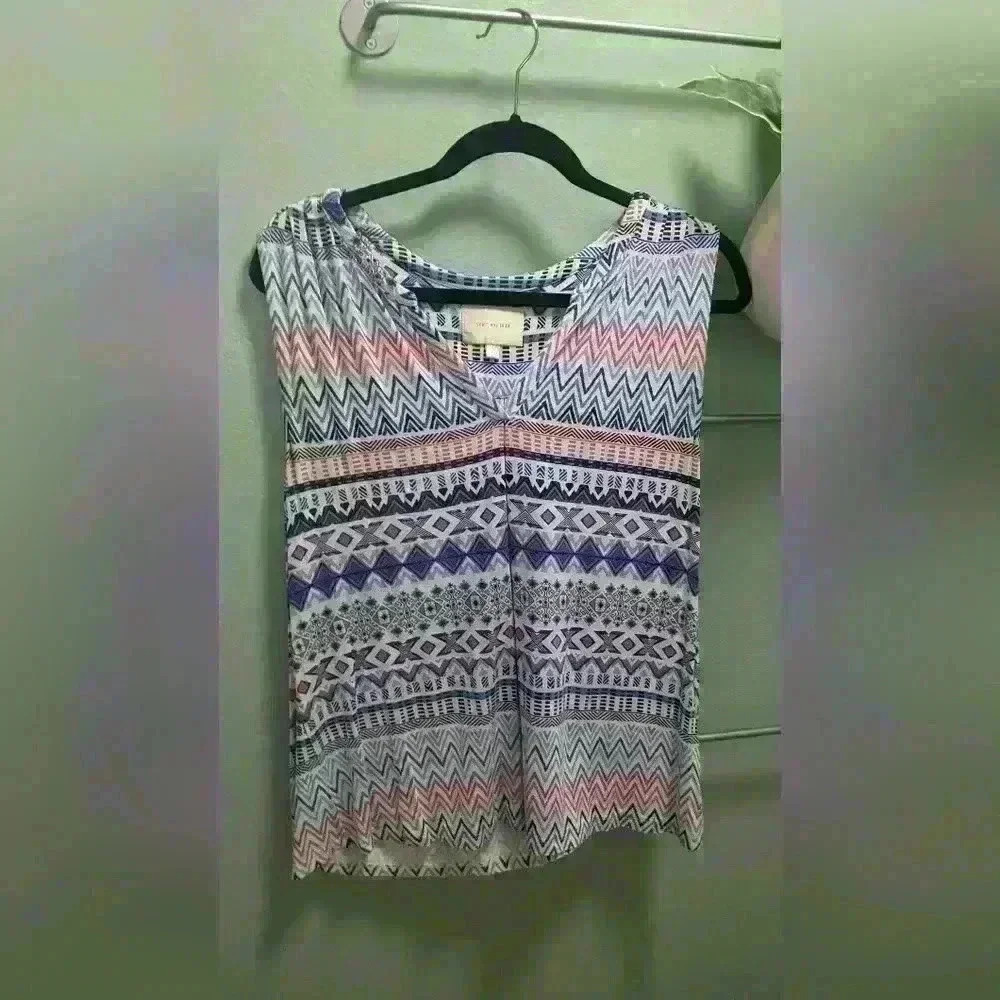 Skies Are Blue Sleeveless Top